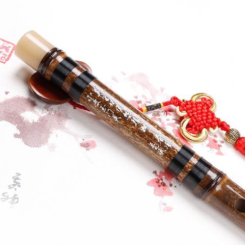 廠家直銷精制練習(xí)竹笛笛子橫笛紫竹演奏古典樂(lè)器圖片